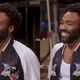 SNL host Donald Glover (left) and musical guest Childish Gambino